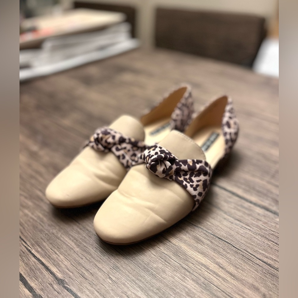 Violet & Red Leopard Print Flat - image 2